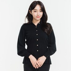 GOBI 고요 캐시미어 버튼업 블라우스 몽골캐시미어100% 가을 트렌디 코디