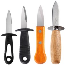 (조개칼 1P) 전복칼 굴칼 바지락칼 낚시칼 꼬막칼 홍합칼 과도 조개 까는 칼 조개 손질 칼, 일반 원목 조개칼 C타입 1P, 1개, 브라운