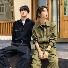 남녀공용점프슈트