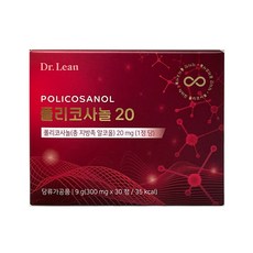 닥터린 폴리코사놀 20 policosanol 300mg, 30정, 1개