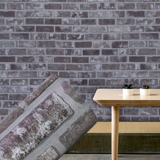 포인트 벽돌시트지 파벽돌 인테리어필름 고벽돌 (GLW-DH357)