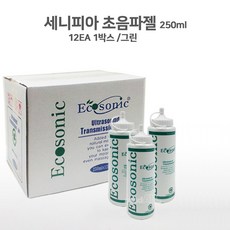 세니피아 초음파젤 250ml(12개 1박스) 그린, 1개