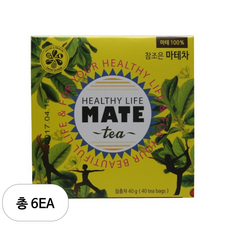 꽃샘 마테차, 1g, 40개입, 6개, 40g
