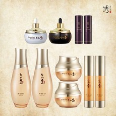 수려한 발효 효윤스킨+크림+앰플X2+흑삼단원액+백삼단원액+멀티밤 2종..33276008 378157