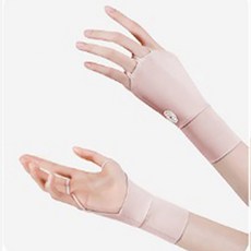1+1 골프천사 [양손착용] 자외선차단 골프 손등토시 골프손등장갑 남여공용 쿨링소재, 양손핑크 1+1, 1개