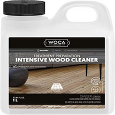 WOCA Intensive Wood Cleaner |1 L| is a concentrate WOCA 집중 목재 세척제 |1 L| 우드 스테인 비누 마감 오일 마감 하드왁스 오, 272.16g, 1L