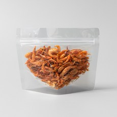 홍진포장 가로형 투명 지퍼스탠드 봉투 스탠딩지퍼백 100장 사이즈 2종, 22x18cm, 100개