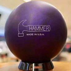 볼링공 BEL 볼링 용 HAMMER 브랜드 맞춤형 비행 접시 볼링 보라색 망치 11 파운드, 2.11파운드 8온스