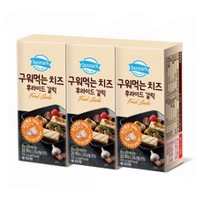 동원 구워먹는치즈 후라이드갈릭125gX3개, 3개, 125g