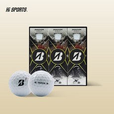 24 브리지스톤 TOUR B X 9구 TIGER EDITION 3피스 골프공 기념품 포장무료 - x3피스