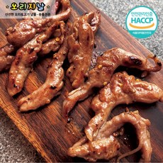 국내산 유황오리목살 오목구이 300g, 1개