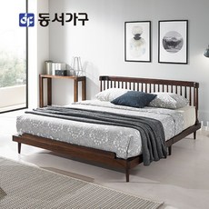 동서가구 우드 장미원목 고품격 침대 킹 프레임WOS013, 단품