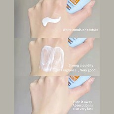 ISDIN 고출력 선스크린 로션 SPF 50 PA +++ 화이트 브라이트 모이스처라이징 진정 스킨 케어 50ml 1 개, 1개