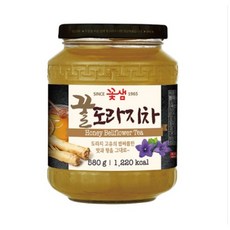 꽃샘 꿀 도라지차 꿀차/액상차(유자/모과제외), 580g, 5개, 5개