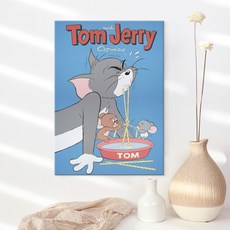 더아트컴퍼니 [오늘특가!] 만화 톰과제리 빈티지 포스터 홈카페 카페 원룸 소품 인테리어 집들이 캔버스액자 25종