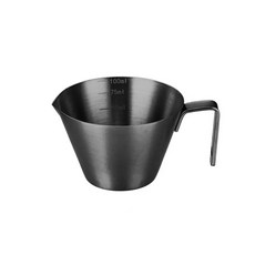 커피 추출 컵 체중계 작은 우유 온스 에스프레소 측정, 1개, 1.Black
