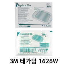 3M 테가덤/1626W/10cmx12cm 50매팩/투명방수비닐 접착, 1개