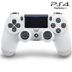글로벌 아이티 PS4 소니 듀얼쇼크4 무선컨트롤러, 1개, 화이트