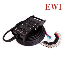 EWI PSPX-12-4 12채널 4리턴 XLR 캐논 멀티케이블 멀티박스, 15M