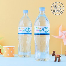 [맘스킹] 해양심층수 베이비워터 경도 160 1.2L 18병, 18개