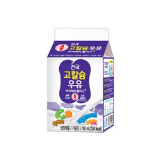 건국우유 가정배달 건국 고칼슘 우유 아카데미 플러스 180ml (주5회/4주)