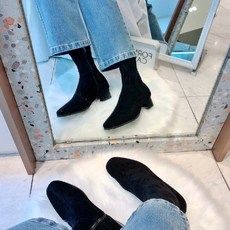 [현대백화점][포멜카멜레] 데일리 스판 앵클부츠 2COLOR FGW1F1SA011