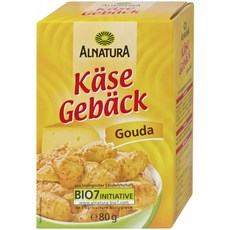 알나투라 유기농 치즈 비스킷 고다 80g, 1개