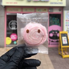 앙팡드봉봉 토끼 한입 솜사탕 수제 유기농 아이들 간식 1박스 10개입, 10개, 10g