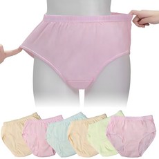 이너피아 여성 순면 팬티 85~125까지 빅사이즈 여자 면 팬티 6매세트