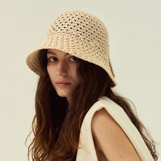 [선물패키지] 메르헨 Lilly crochet bucket hat_3color