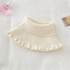 페이크카라 풀오버 목도리 모조카라 여성코디가잘되는 목티목카라 가을겨울 다용도 니트 목폴라 넥워머 인테리어 유행치마 카라