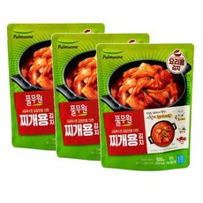풀무원 찌개용 요리김치, 3개, 3개, 500g