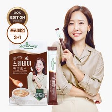 [KT알파쇼핑]펄세스 소유진 프리미엄 스테비아 커피믹스 30Tx4박스(120T)