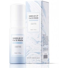 SAAT INSIGHT 실드 업 페이스 픽서 50ml - 메이크업 세팅 스프레이 오염물질로부터 피부 보호 하루종일 스머지 증명이 오래, 1