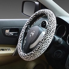 레오파드 극세사 겨울핸들커버 자동차용품 핸들커버 자동차핸들커버가죽 미끄럼방지 자동차핸들커버겨울 겨울용핸들카바밸벳 운전대커버겨울 자동차용품