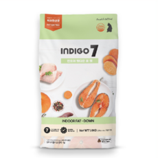 인디고7세븐 고양이 유기농사료 연어&치킨 1.4kg 인도어 펫다운, 단품, 단품