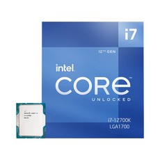 인텔 엘더레이크S 코어i7-12세대 12700K CPU