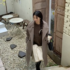 르넨즈 나그랑 누빔 롱 코트 (3온스) 72842 빅사이즈 여성의류
