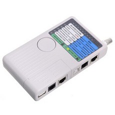 [해외] 1 PC 전화 케이블 원격 테스터 검사기 와이어 진단 4IN1 네트워크 라인 LAN USB RJ45 RJ11 BNC검사 도구, 상세내용표시