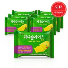 남양 체다슬라이스 치즈, 450g, 7개