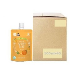 이츠웰아이누리 마시는 달콤한 하루 100mlx40팩(1Box) 감귤+오렌지