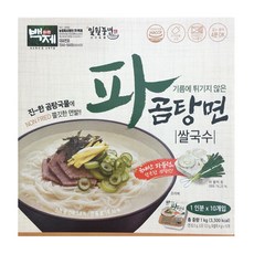 백제 일월풍면 파곰탕면 쌀국수 100g x 10, 단품