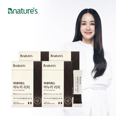 비네이쳐스 아누카리치 4박스(4개월분) - 아누카사과 추출분말, 60g, 4개