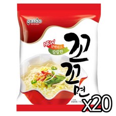 팔도 꼬꼬면, 20개
