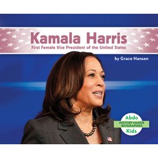 (영문도서) Kamala Harris: First Female Vice President of the United States Library Binding, Abdo Kids Jumbo, English, 9781098208929