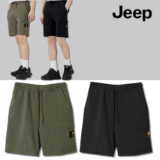 [국내매장판/AS가능] JEEP 지프 반바지 카고 포켓 바지 남성 여성 남녀공용 하프 팬츠