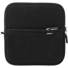ROOFULL 루프풀 외장 USB DVD 블루레이 하드 드라이브 보호 보관 슬리브 케이스 파우치 백 Apple 슈퍼드라이브 매직 트랙패드 삼성/ASUS/델/LG 드라이브 그, 블랙