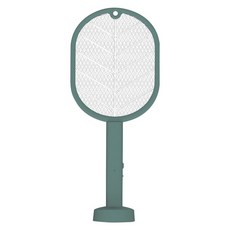 전기 곤충 라켓 곤충 트랩 램프 2-in-1 가정용 실내 USB LED 벌레 제거 연한 녹색, 01호, 1개