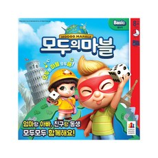 코리아보드게임즈 모두의마블 베이직 보드게임 최신제조판, 혼합 색상