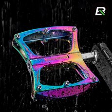 락브로스 CNC 크롬 알루미늄 픽시 로드 MTB 평페달, K340